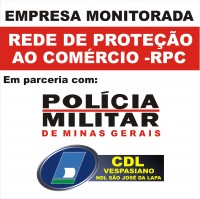 RPC - REDE DE POTEÇÃO AO COMÉRCIO: parceria CDL e PMMG